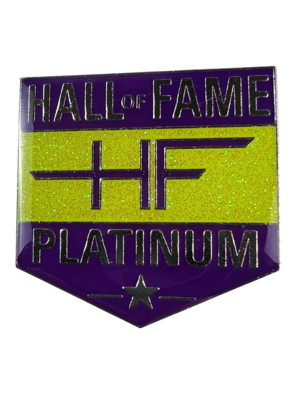 Hall of Fame Platinum Lapel Pin
